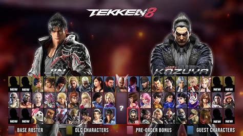 tekken 8 leaked roster|All Tekken 8 characters: Full roster, DLC & leaked。